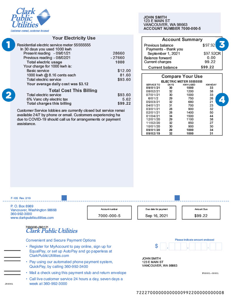 About My Bill Clark Public Utilities